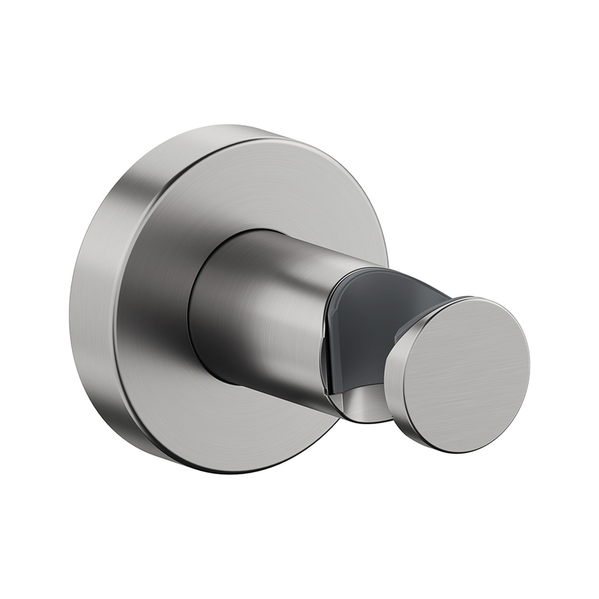 Immagine di Duravit Supporto per doccetta, finitura acciaio spazzolato UV0620007070