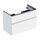 Geberit ICON mobile sospeso L.90 cm per lavabo, con due cassetti, maniglia colore bianco, colore bianco finitura lucido 502.305.01.1