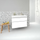 Geberit ICON set L.90 cm con lavabo monoforo, colore bianco finitura lucido e mobile sottolavabo sospeso, con 2 cassetti, colore bianco finitura lucido 502.305.01.1-501.836.00.1