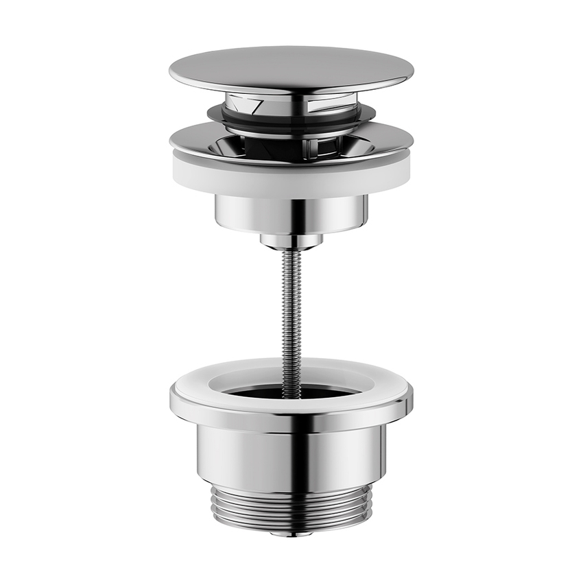 Immagine di Nobili Piletta push 1"1/4, finitura cromo AV00110/11CR