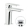 Nobili SEVEN miscelatore lavabo monocomando, H.15.5 cm, con scarico 1 1/4” push, a risparmio energetico, finitura cromo SEE124118/2CR