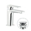 Immagine di Nobili SEVEN miscelatore lavabo monocomando, H.15.5 cm, con scarico 1 1/4” push, senza scarico, finitura cromo SE124118/2CR