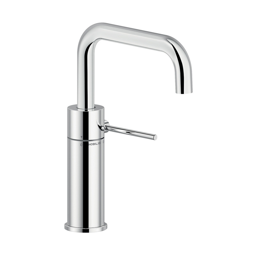 Immagine di Nobili VELIS miscelatore monocomando per lavabo H.25 cm, senza scarico, finitura cromo VE125118/3CR