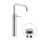 Nobili VELIS miscelatore monocomando per bacinella H.38 cm, con scarico 1 1/4” push, finitura cromo VE125158/2CR