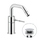 Nobili VELIS miscelatore monocomando per bidet, con scarico 1 1/4" push, finitura cromo VE125119/2CR