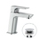 Immagine di Nobili ACQUAVIVA miscelatore monocomando per lavabo H.15 cm, con scarico 1 1/4” push, finitura cromo VV103118/2CR