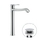 Nobili SOFÌ miscelatore monocomando per bacinella, con scarico 1 1/4” push, finitura cromo SI98128/2CR