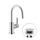 Nobili ABC miscelatore monocomando da cucina per lavello, con scarico, finitura cromo AB87338/2CR