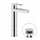 Nobili NEW ROAD miscelatore lavabo monocomando H.23 cm a bacinella con bocca a cascata, con scarico 1 1/4” push, finitura cromo RDC0158/2CR