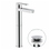 Immagine di Nobili NEW ROAD miscelatore lavabo monocomando H.31 cm a bacinella con bocca a cascata, finitura cromo RDC0128/2CR