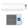 Haier PEARL Climatizzatore a parete monosplit inverter Wi-Fi | unità esterna 3.2 kW unità interna 12000 BTU 1U35MEPFRA-PRE+AS35PBPHRA−PRE