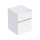 Geberit ICON mobile laterale L.45 cm, con due cassetti, maniglia finitura cromo, mobile colore bianco finitura lucido 502.315.01.2