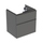 Geberit ICON mobile sospeso L.60 cm per lavabo, con due cassetti, maniglia e mobile colore lava finitura opaco 502.303.JK.1