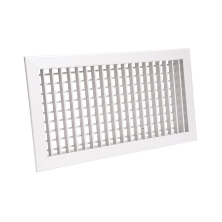 Immagine di Air Control Bocchetta di mandata 30x15 cm orizzontale/verticale ad alette orientabili passo 2 cm, colore bianco BMA-OV-300X150