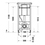 Immagine di Duravit DURASYSTEM modulo per vaso P.15.5 cm, per pareti a secco WD1013000000