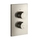 Gessi SHOWER miscelatore termostatico a 1 uscita, senza corpo incasso, finitura finox brushed nickel 38792#149