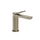 Gessi VIA MERAVIGLI miscelatore monocomando H.15 cm per lavabo, senza scarico e flessibili, finitura finox brushed nickel 56002#149
