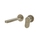 Gessi VIA MERAVIGLI miscelatore a parete per lavabo, senza corpo incasso, finitura finox brushed nickel 56088#149