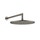 Gessi EMPORIO SHOWER soffione anticalcare doccia a parete orientabile, finitura finox 47372#149