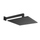 Gessi EMPORIO SHOWER soffione anticalcare doccia a parete, orientabile, colore nero finitura opaco 47368#299