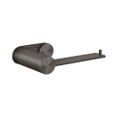 Immagine di Gessi 316 ACCESSORI portarotolo a muro orizzontale/verticale, finitura black metal brushed PVD 54749#707