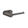 Gessi 316 ACCESSORI portarotolo a muro orizzontale/verticale, finitura black metal brushed PVD 54749#707