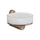 Gessi 316 ACCESSORI porta sapone a parete bianco, finitura copper brushed PVD 54701#708