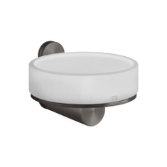 Immagine di Gessi 316 ACCESSORI porta sapone a parete bianco, finitura black metal brushed PVD 54701#707