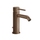 Gessi 316 FLESSA miscelatore bidet, con scarico e flessibili di collegamento, finitura copper brushed PVD 54007#708