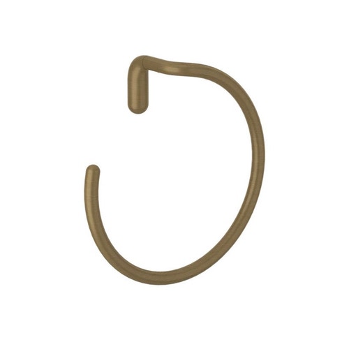 Immagine di Gessi GOCCIA ACCESSORIES porta salviette ad anello, finitura antique brass 38109#713