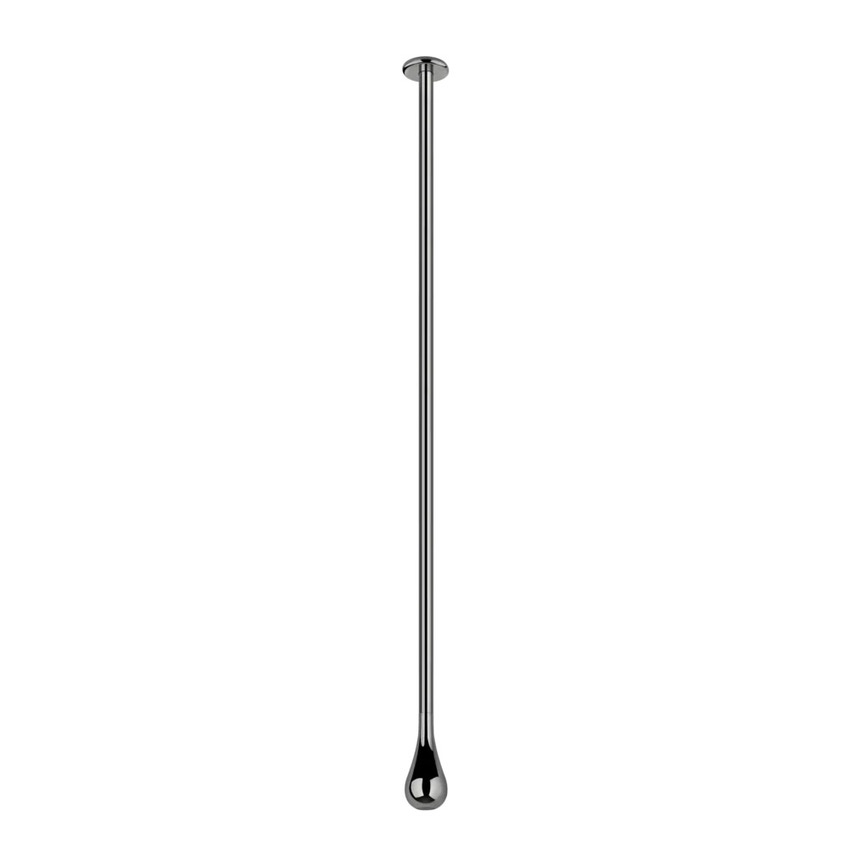 Immagine di Gessi GOCCIA bocca a soffitto, da completare con comando remoto, finitura black metal GHRC 33699#124