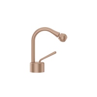 Immagine di Gessi GOCCIA miscelatore bidet, senza scarico, con flessibili di collegamento, finitura copper brushed GHRC 33607#125