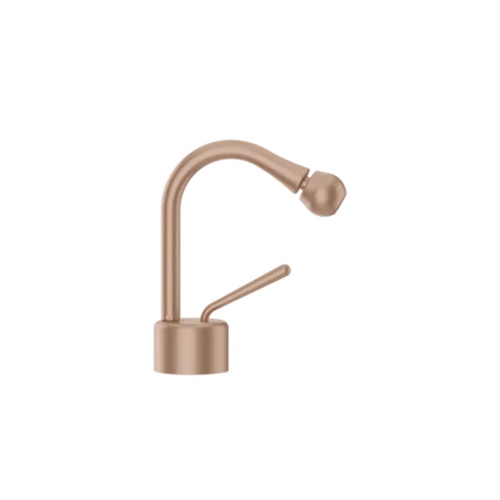 Immagine di Gessi GOCCIA miscelatore bidet, senza scarico, con flessibili di collegamento, finitura copper brushed GHRC 33607#125