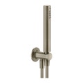 Immagine di Gessi INCISO SHOWER set doccia con presa acqua, doccetta anticalcare e flessibile 150 cm, finitura finox brushed nickel 58123#149