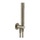 Gessi INCISO SHOWER set doccia con presa acqua, doccetta anticalcare e flessibile 150 cm, finitura finox brushed nickel 58123#149
