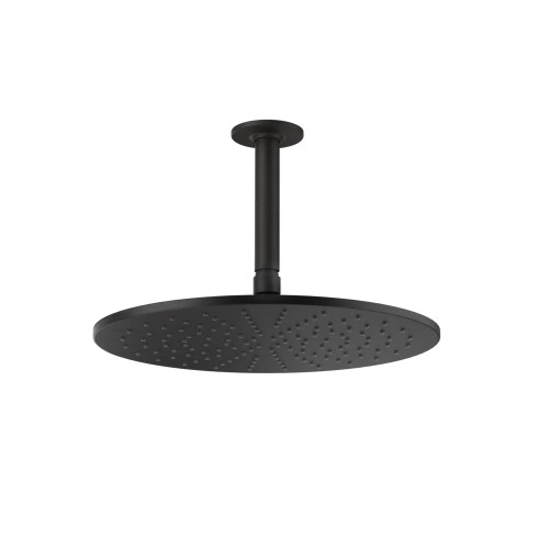 Immagine di Gessi INCISO SHOWER soffione anticalcare per doccia, a soffitto, orientabile, finitura aged Bronze 58252#187