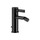 Gessi INCISO- miscelatore bidet con flessibili di collegamento, finitura black metal PVD 58007#706