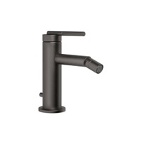Immagine di Gessi INGRANAGGIO miscelatore bidet con flessibili di collegamento, finitura black metal brushed PVD 63507#707