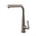 Gessi PROTON miscelatore monocomando con canna girevole, finitura finox 17175#149