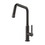 Immagine di Gessi OFFICINE miscelatore monocomando con canna girevole, finitura black metal brushed PVD 60051#707