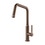Immagine di Gessi OFFICINE miscelatore monocomando con canna girevole, finitura copper brushed PVD 60051#708