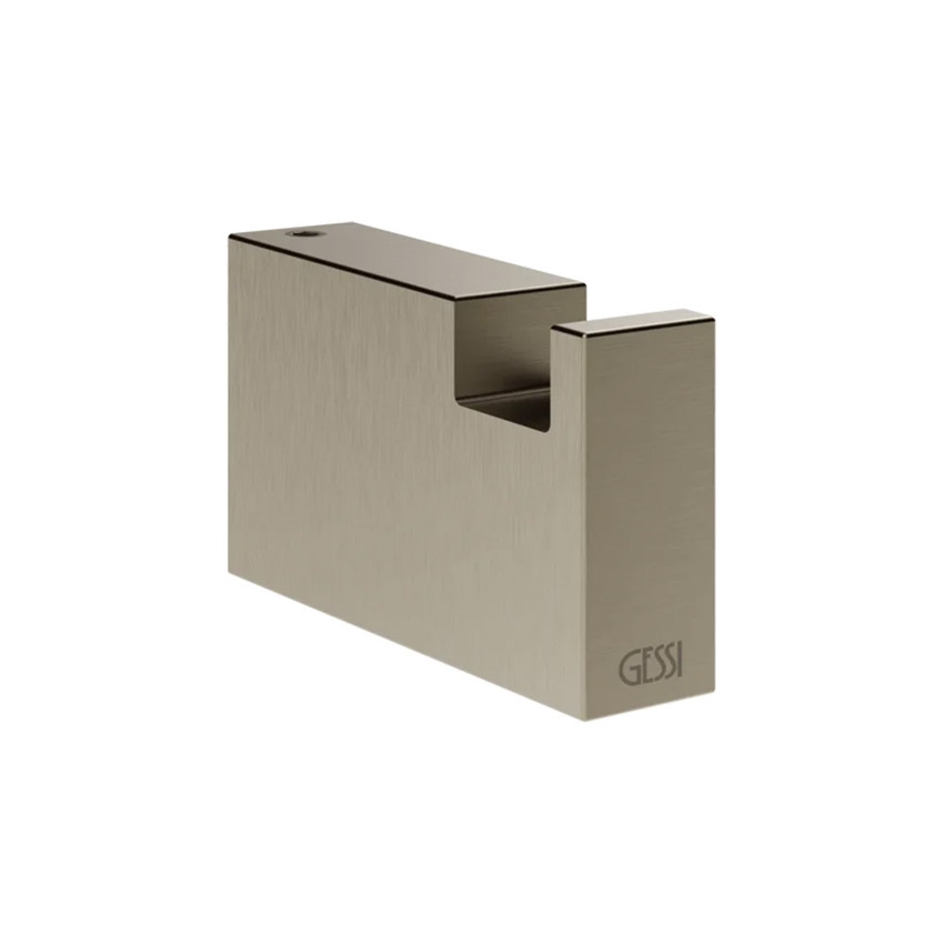 Immagine di Gessi RETTANGOLO ACCESSORI appendino a parete, finitura finox 20921#149