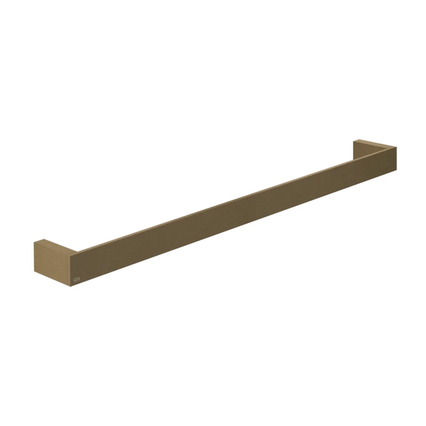 Immagine di Gessi RETTANGOLO ACCESSORI porta salviette a parete 60 cm, finitura antique brass 20903#713
