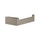 Gessi RETTANGOLO ACCESSORI porta rotolo a muro orizzontale o verticale, finitura finox 20855#149