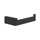 Gessi RETTANGOLO ACCESSORI porta rotolo a muro orizzontale o verticale, finitura black XL 20855#299