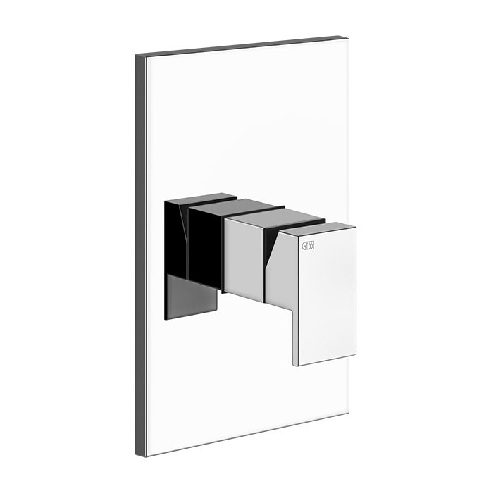 Immagine di Gessi RETTANGOLO SHOWER miscelatore doccia a parete 1 uscita, senza corpo incasso, finitura cromo 44602#031
