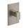 Gessi RETTANGOLO SHOWER miscelatore doccia a parete 1 uscita, senza corpo incasso, finitura finox 44602#149