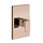 Gessi RETTANGOLO SHOWER miscelatore doccia a parete 1 uscita, senza corpo incasso, finitura copper PVD 44602#030