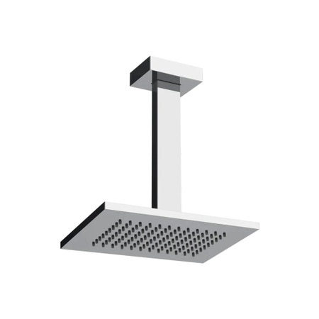 Immagine di Gessi RETTANGOLO SHOWER soffione anticalcare a soffitto orientabile, finitura cromo 20151#031