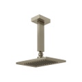 Immagine di Gessi RETTANGOLO SHOWER soffione anticalcare a soffitto orientabile, finitura finox 20151#149